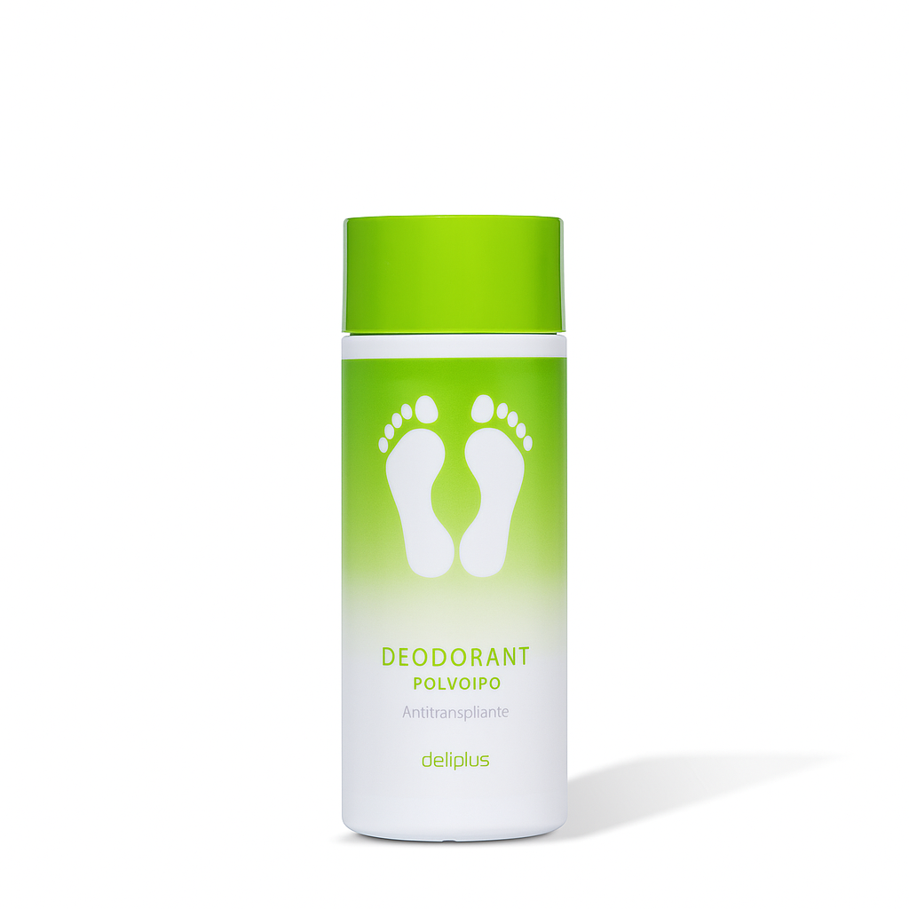 Дезодорант-пудра для ног Deliplus Antitranspirante 75 г (27208611)