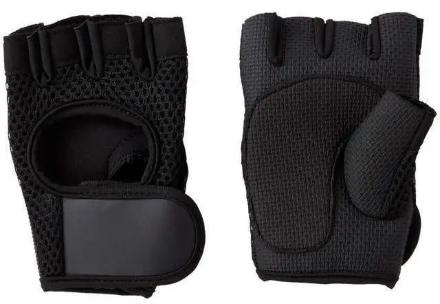 Рукавички 4Life Fitness Gloves для занять спортом S/M Чорний (2558553)