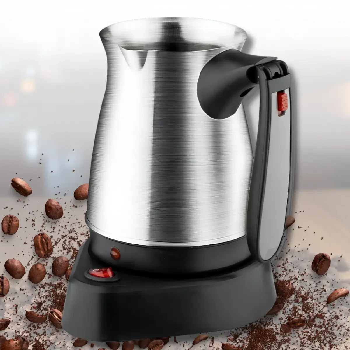 Кавоварка електрична Domotec MS-127 із нержавіючої сталі 0,5 л (9855) - фото 7 Кавоварка електрична Domotec MS-127 із нержавіючої сталі 0,5 л (9855) - фото 7