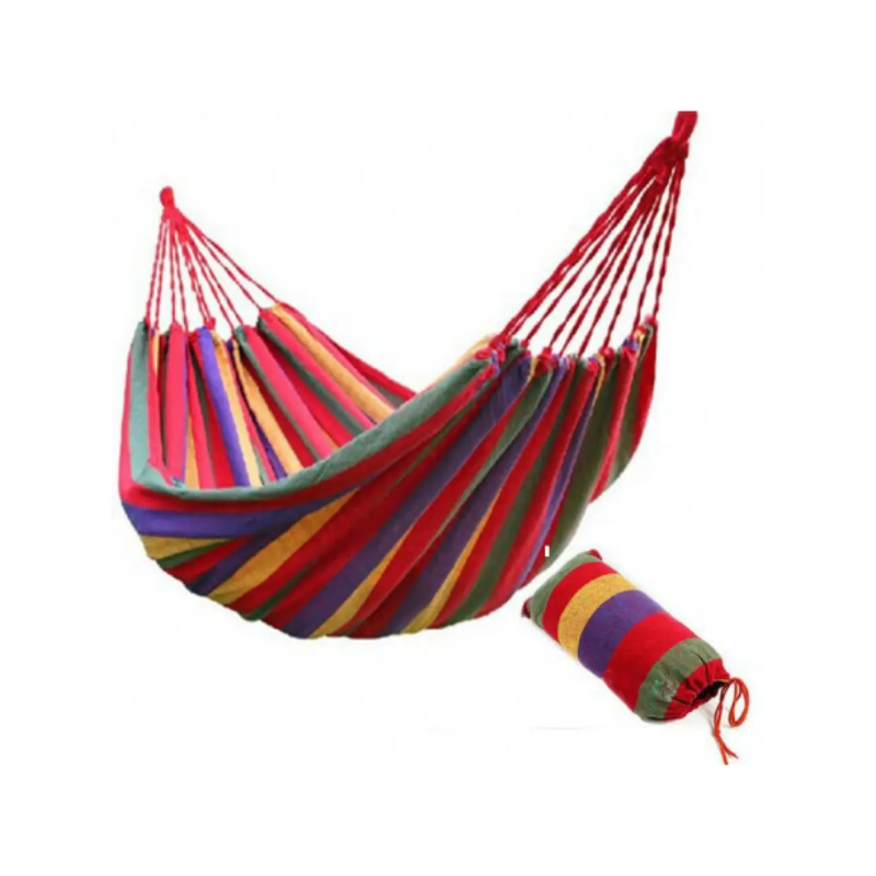 Гамак гавайский подвесной без планки 80x200 см Красный (2596752453) - фото 6