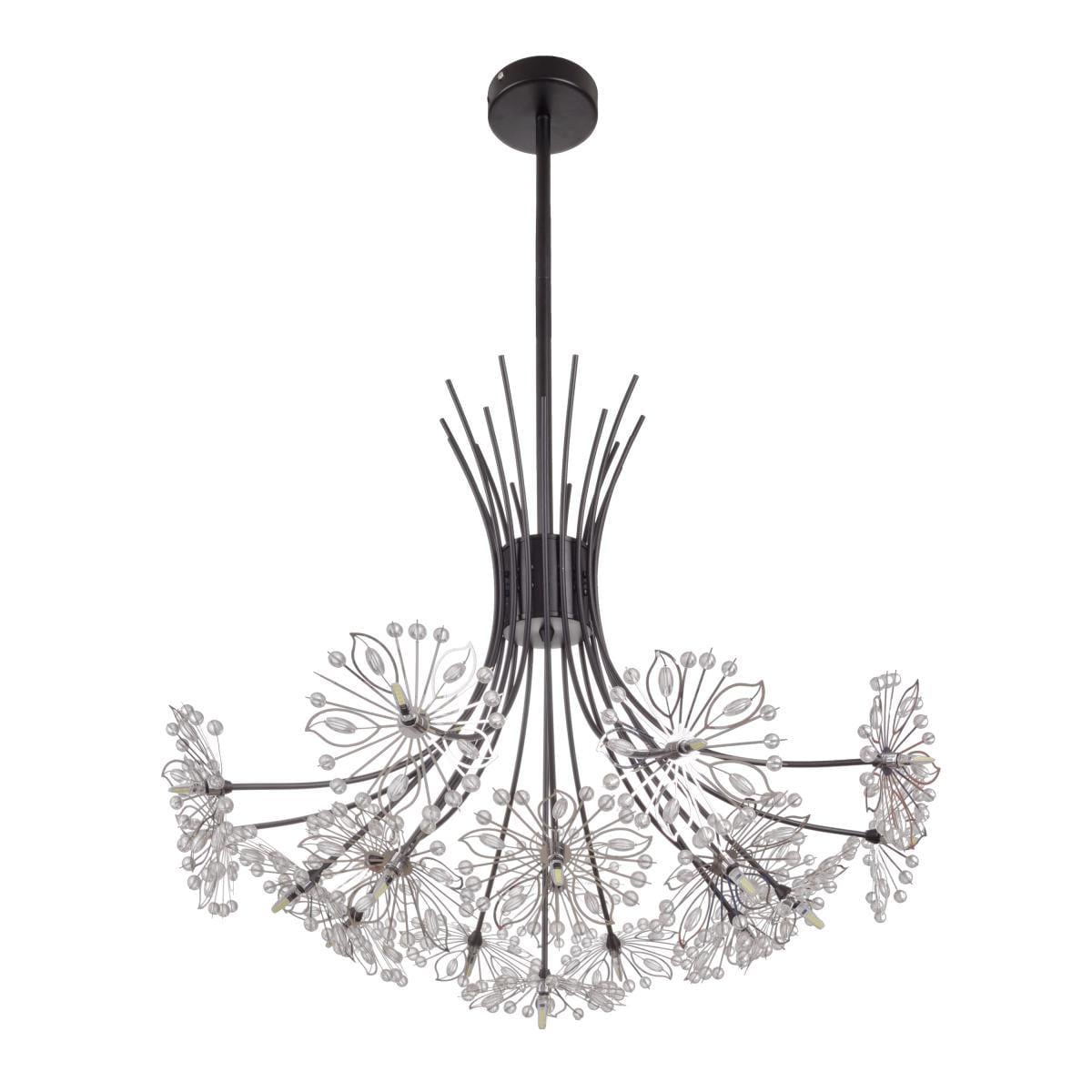 Люстра стельова Brille BR-01 641S/19 G4 BK