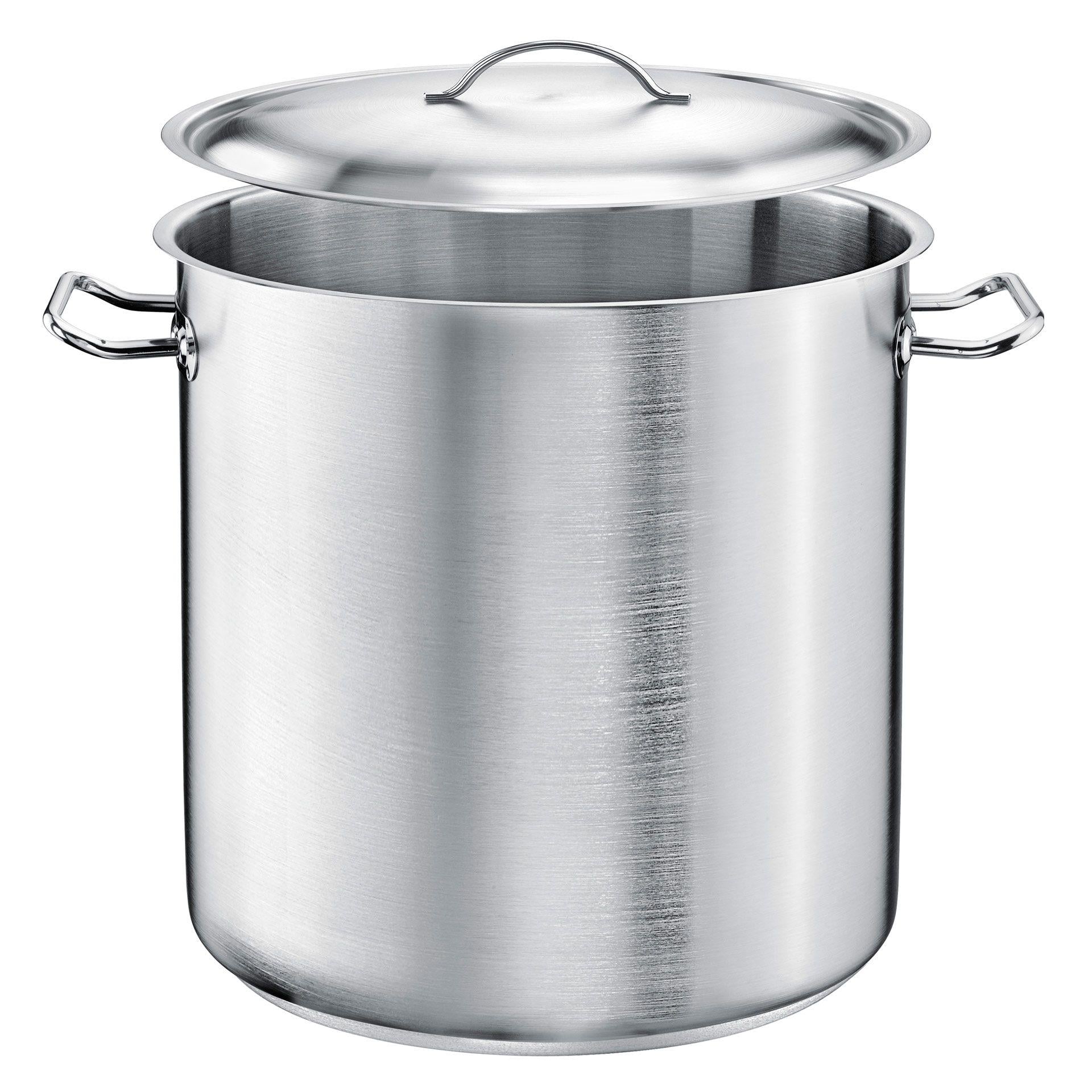 Кастрюля TOM GAST высокая с крышкой 50 л (P1-2101-40L) Кастрюля TOM GAST высокая с крышкой 50 л (P1-2101-40L)