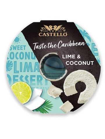 Сир Castello Taste the Caribbean Lime& Coconut c лаймом і кокосом 125 г (2520875483)