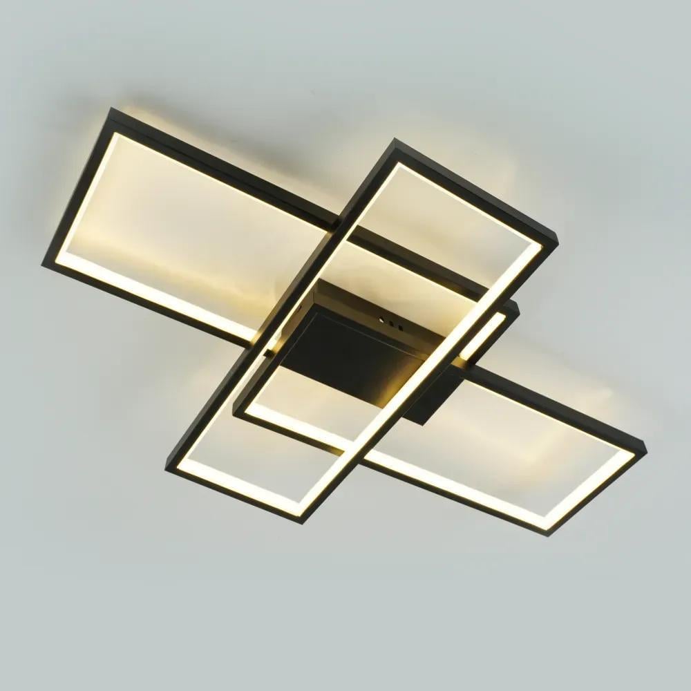 Люстра светодиодная ESLLSE SVEN 85W 3S SMART 690x470x80/220V/IP20 Black/White (27712865)