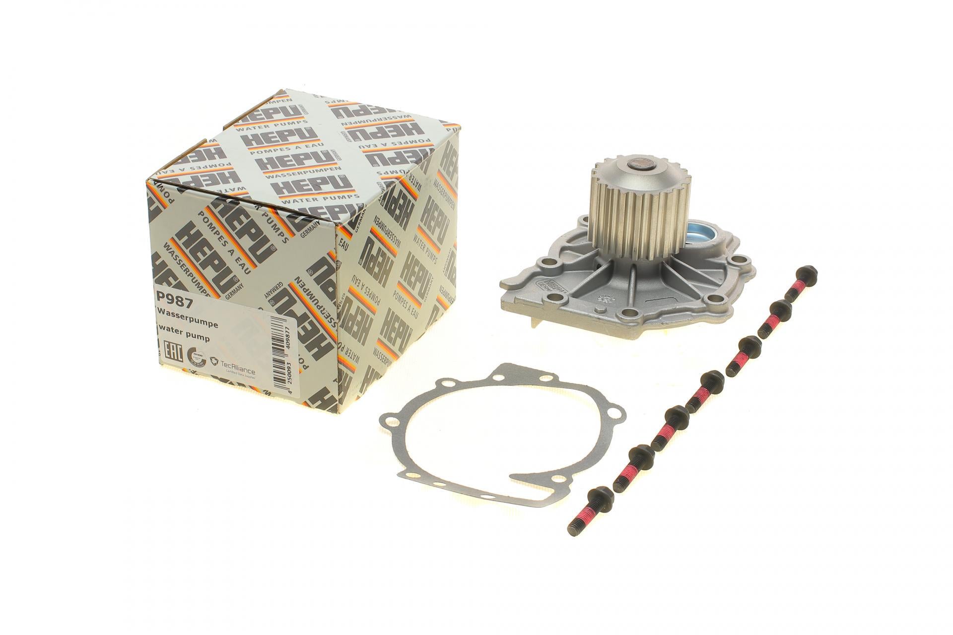 Насос воды Hepu Volvo S60/S80/S90/V40/V60 2.0D 15- - P987 (25588941)
