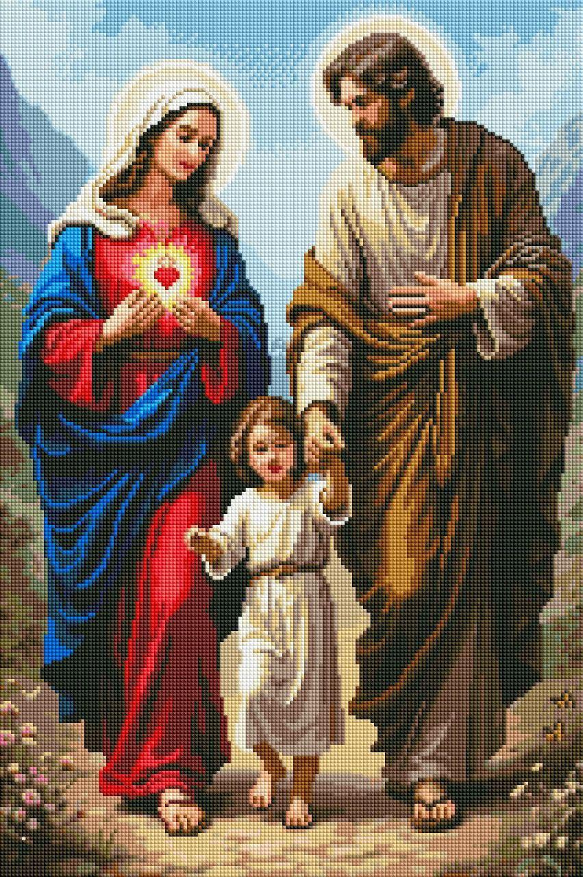 Алмазная мозаика Рождество Иисуса с голограммными камешками 30х50 см (2802752585) - фото 2 Алмазная мозаика Рождество Иисуса с голограммными камешками 30х50 см (2802752585) - фото 2