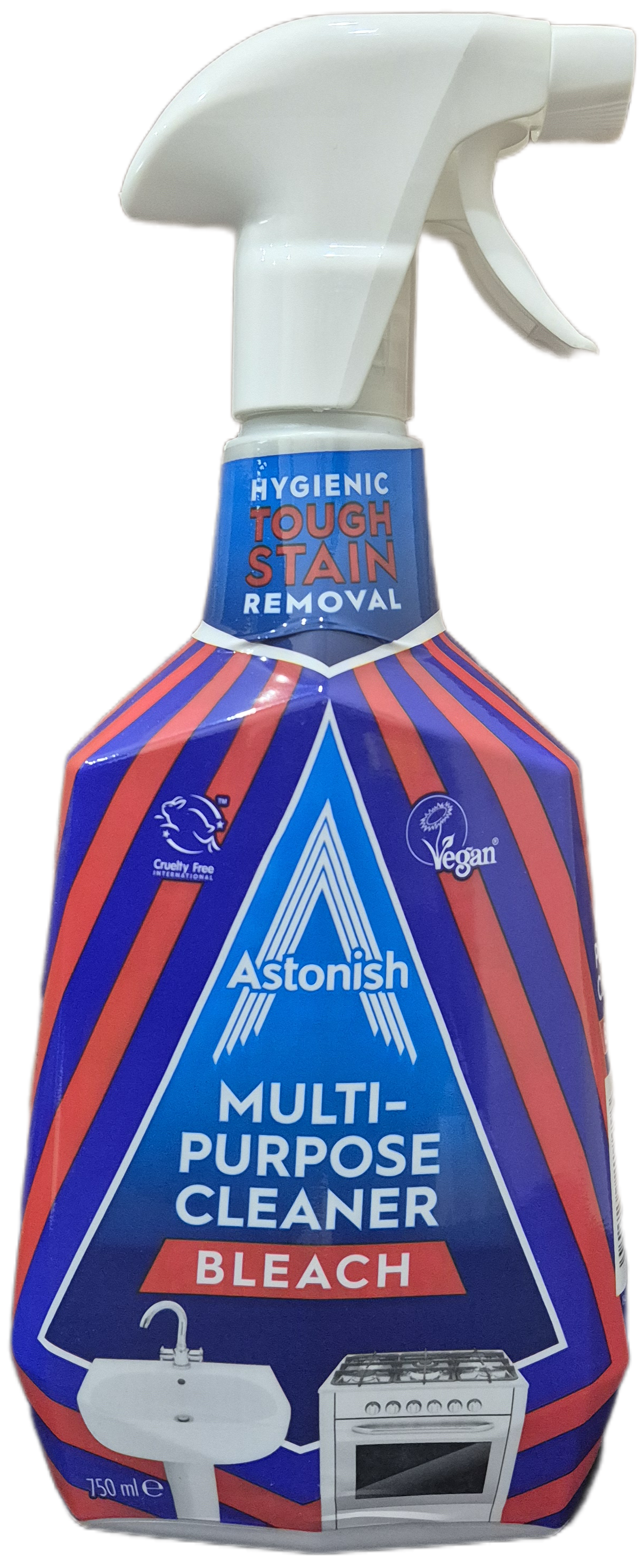 Очиститель с отбеливателем универсальный Astonish Multi-Purpose Cleaner Bleach 750 мл (32563912)