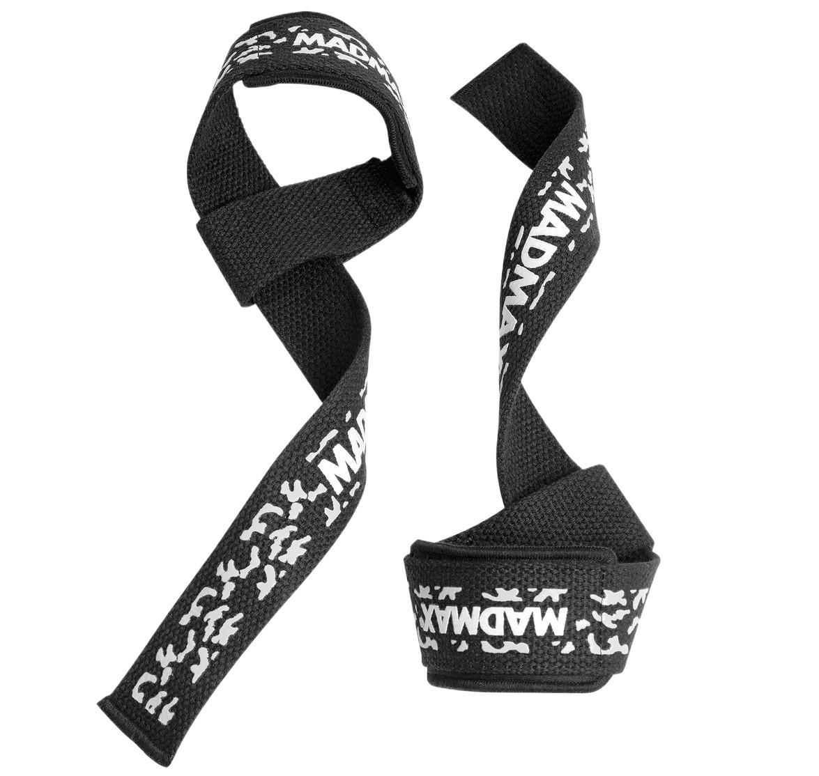 Лямки для тяги MadMax Camo Power Wrist Straps Camo/White (A-012672)