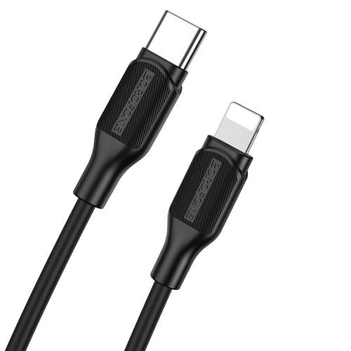 Кабель Borofone BX42 Encore Type-C Apple Lightning 3 A 1 м Black (554707) Кабель Borofone BX42 Encore Type-C Apple Lightning 3 A 1 м Black (554707)