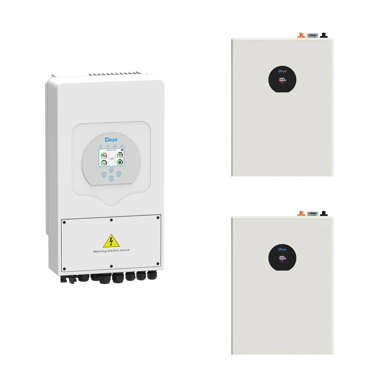 Комплект резервного питания Deye SUN-6K-SG05LP1-EU с 2 Deye SE-F5 Pro-C (2856772321)