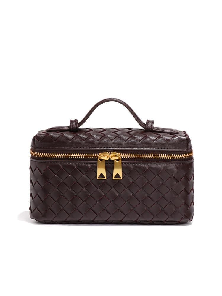 Женская сумка-косметичка Vanity Bag В2005 кросс-боди Темно-коричневый (27484570)