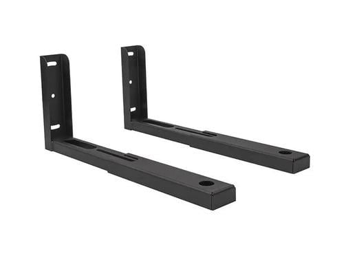 Кронштейн DC для микроволновой печи 2 шт. Черный (127889) - фото 2 Кронштейн DC для микроволновой печи 2 шт. Черный (127889) - фото 2