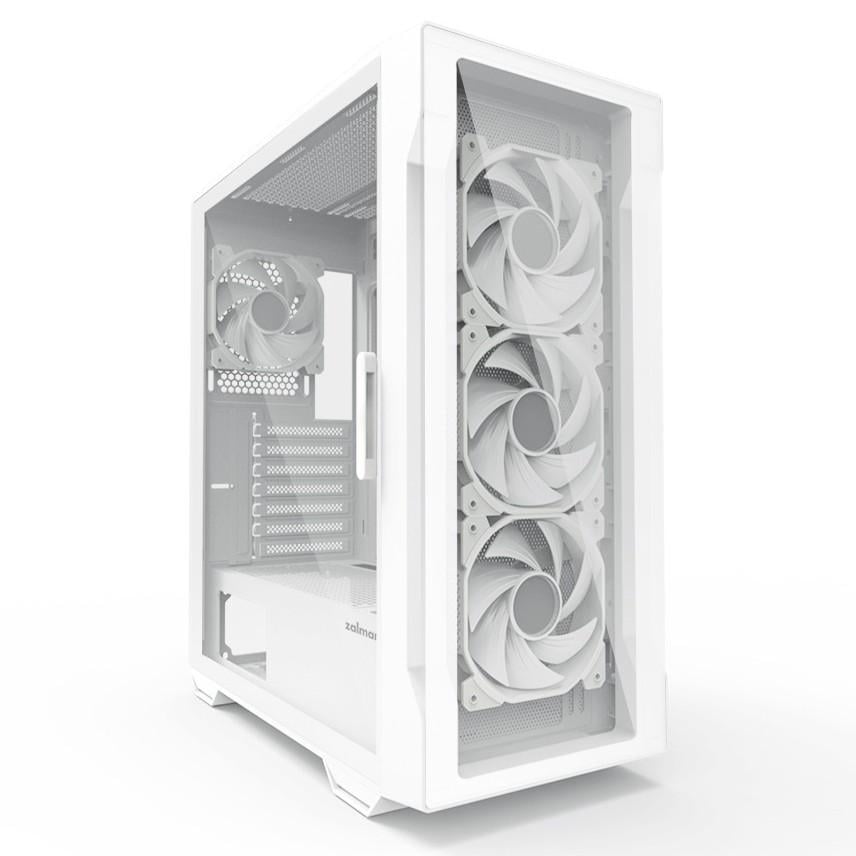 Корпус для ПК Zalman i3 Neo TG Midi-Tower no PSU ATX/MicroATX/Mini-ATX White (I3NEOTGWHITE)