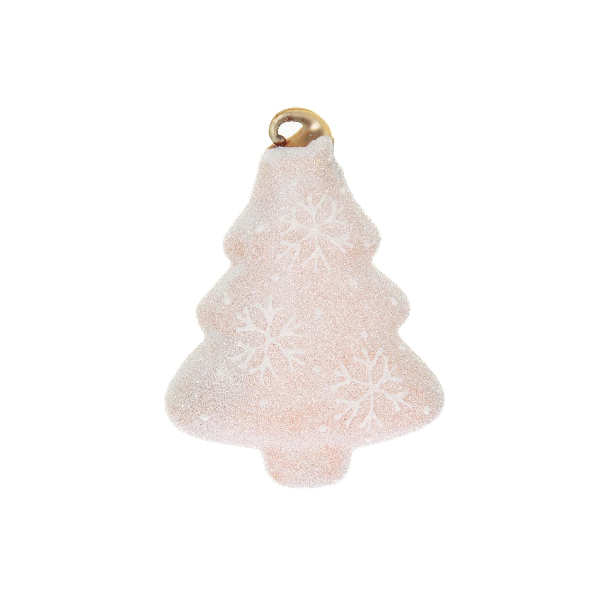 Украшение елочное стеклянное елочка AMADEUS Золотой