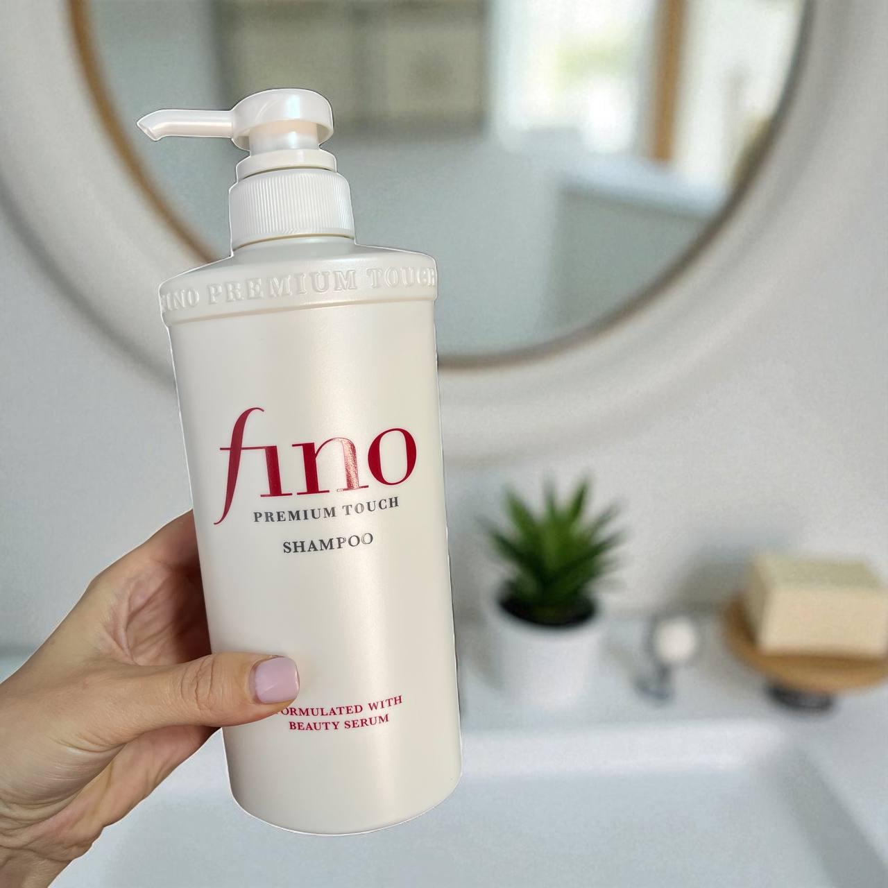 Шампунь для восстановления и питания волос Fino Premium Touch Shampoo 550 мл - фото 2 Шампунь для восстановления и питания волос Fino Premium Touch Shampoo 550 мл - фото 2