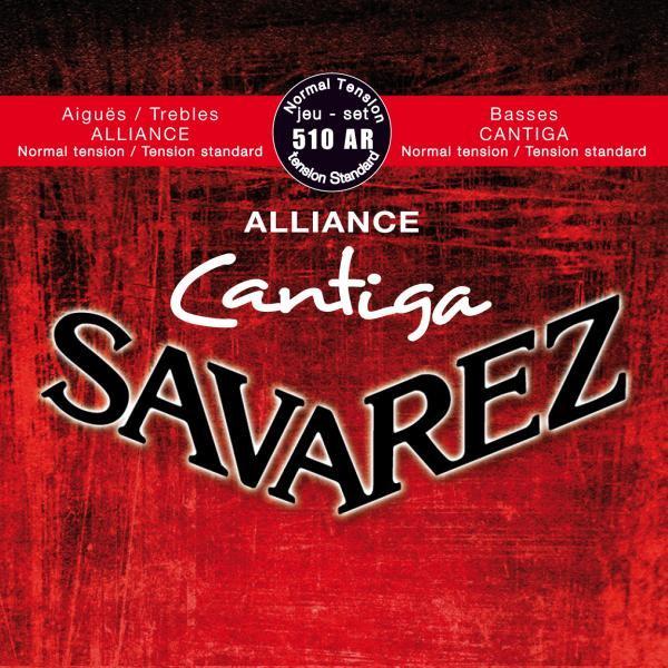 Струны для классической гитары Savarez Alliance Cantiga 510AR Normal Tension (116545)