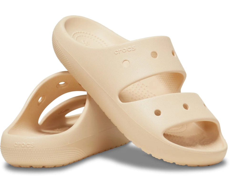 Шльопанці жіночі Crocs Classic Sandal V2 р. 37-38 Бежевий (19050)