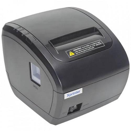 Принтер для друку чеків Xprinter XP-Q838L Чорний - фото 2