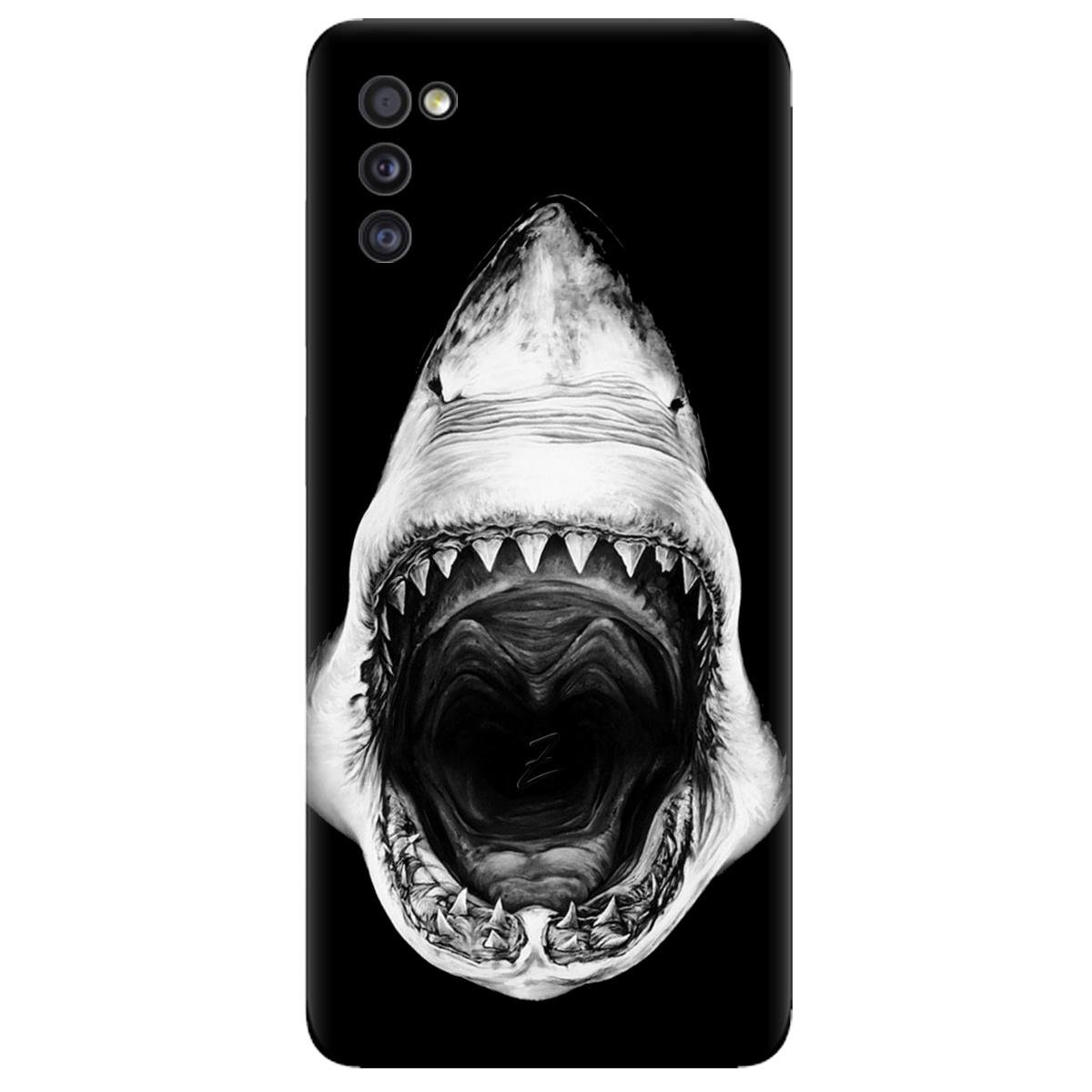 Силіконовий чохол Zorrov для Samsung Galaxy A41 - Dark shark (14120040022088931)