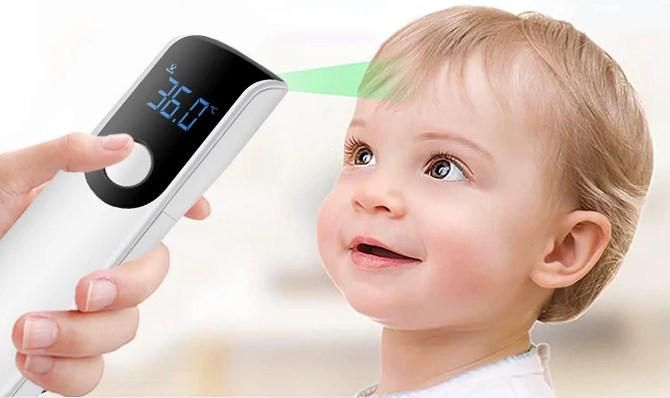 Термометр цифровий безконтактний/інфрачервоний з батарейками (2299601339) - фото 4 Термометр цифровий безконтактний/інфрачервоний з батарейками (2299601339) - фото 4