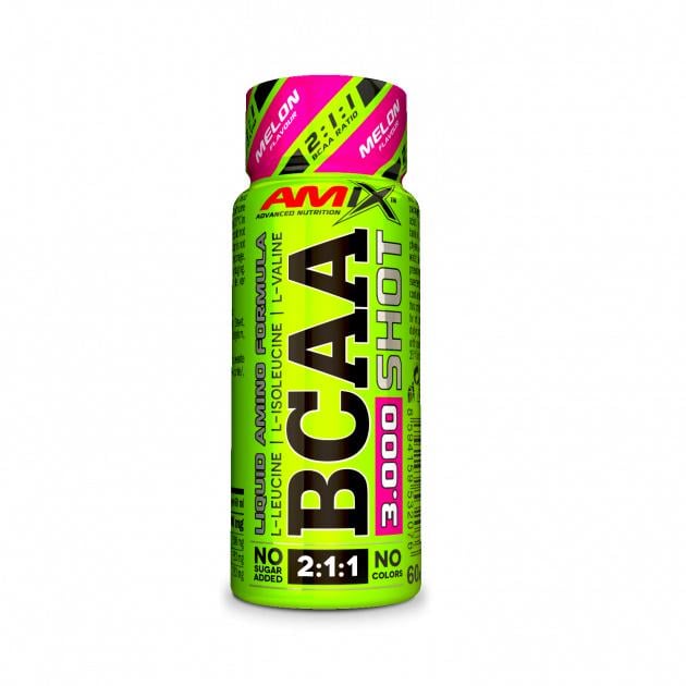 Амінокислота BCAA для спорту Amix Nutrition BCAA Shot 60 ml Melon