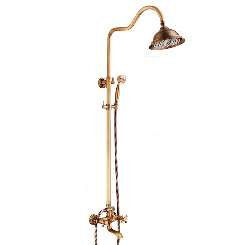 Душевой гарнитур Art Design Deco simple Бронзовый (6133-02sim)