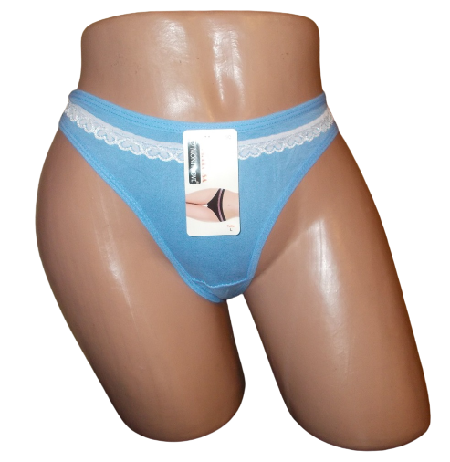 Женские трусики стринги Monthlove 190 L Голубой (1549312995)