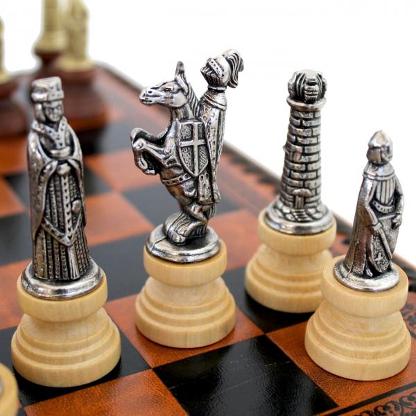 Шахматы элитные подарочные Средневековье 176MW 209L - фото 3 Шахматы элитные подарочные Средневековье 176MW 209L - фото 3