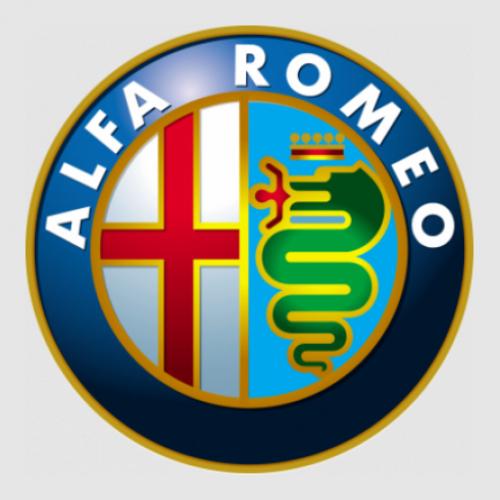 Стикер ALFA ROMEO (12685550-46-37445-44.9 x 45 см.)
