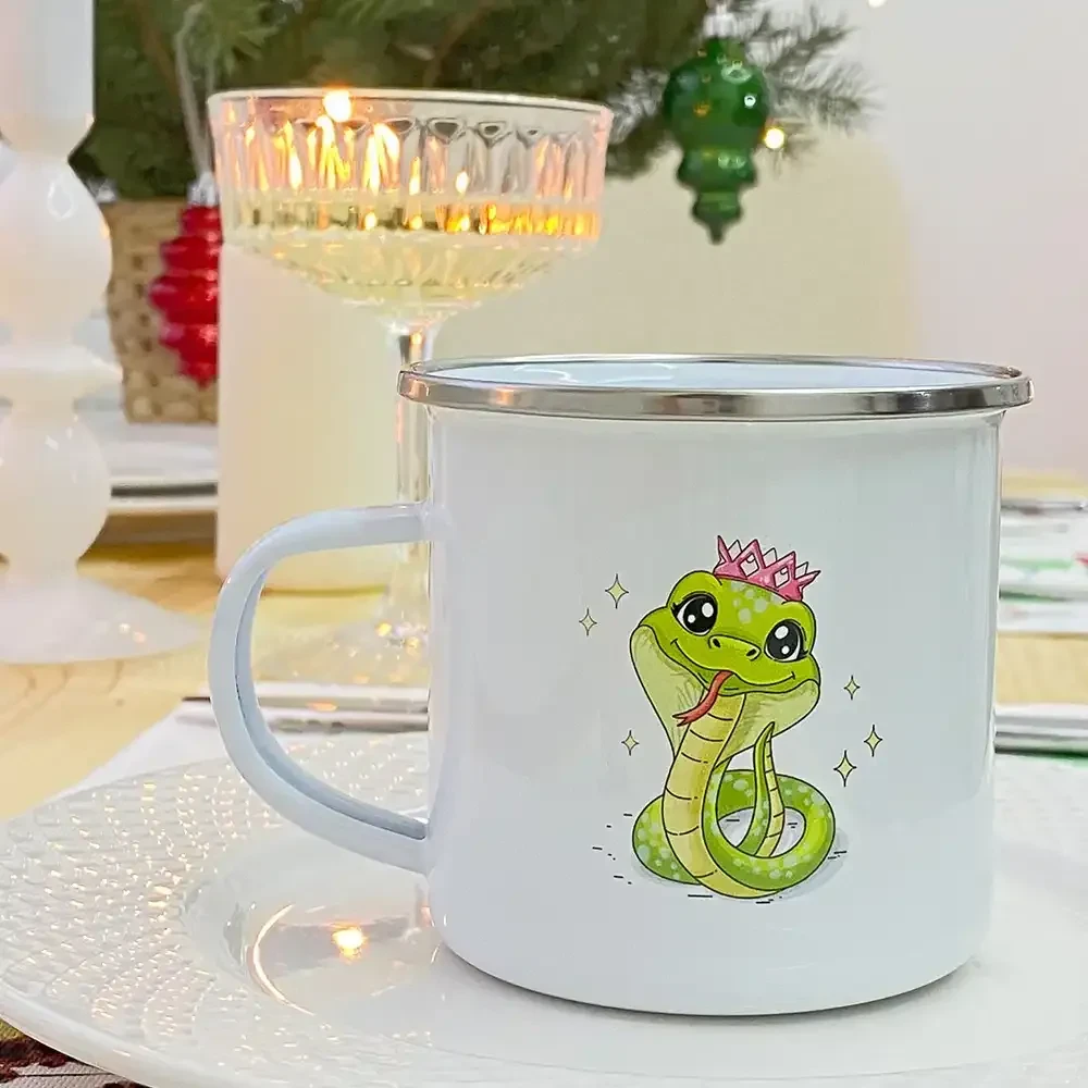 Чашка металлическая Camper "Щасливого року!" 250 мл (KRM_ZM003)