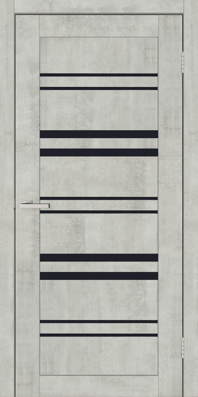 Двері міжкімнатні DOORS Smart С017 BG ПВХ 800x2000 см Бетон світлий
