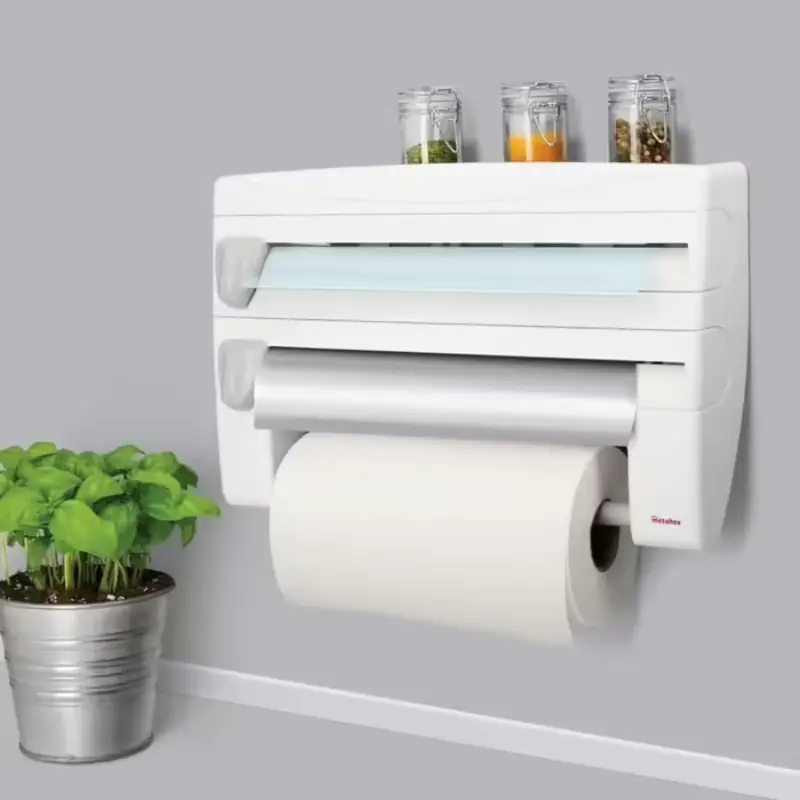 Диспенсер кухонный Triple Paper Dispenser 4в1 для пищевой пленки/фольги/бумажных полотенец (2523420399)