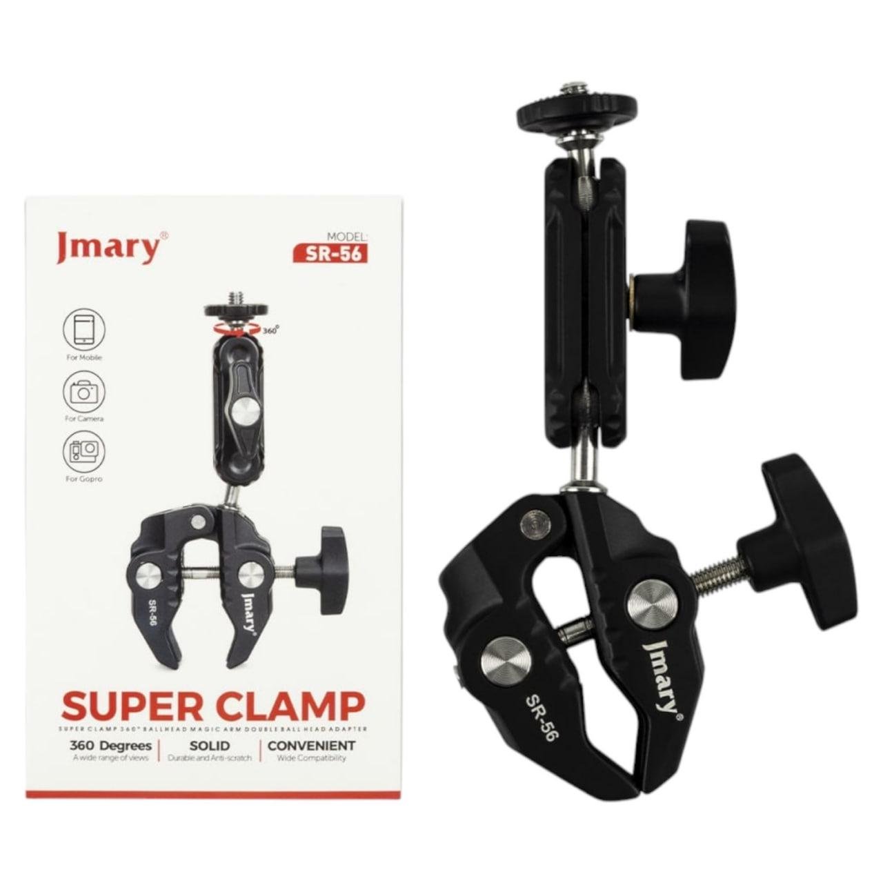 Держатель универсальный Jmary SR-56 360° для телефона и экшн-камеры Держатель универсальный Jmary SR-56 360° для телефона и экшн-камеры