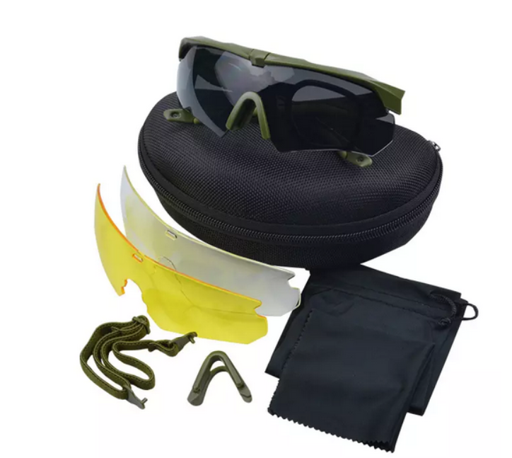 Окуляри зі змінними лінзами Оливковий (8736334)