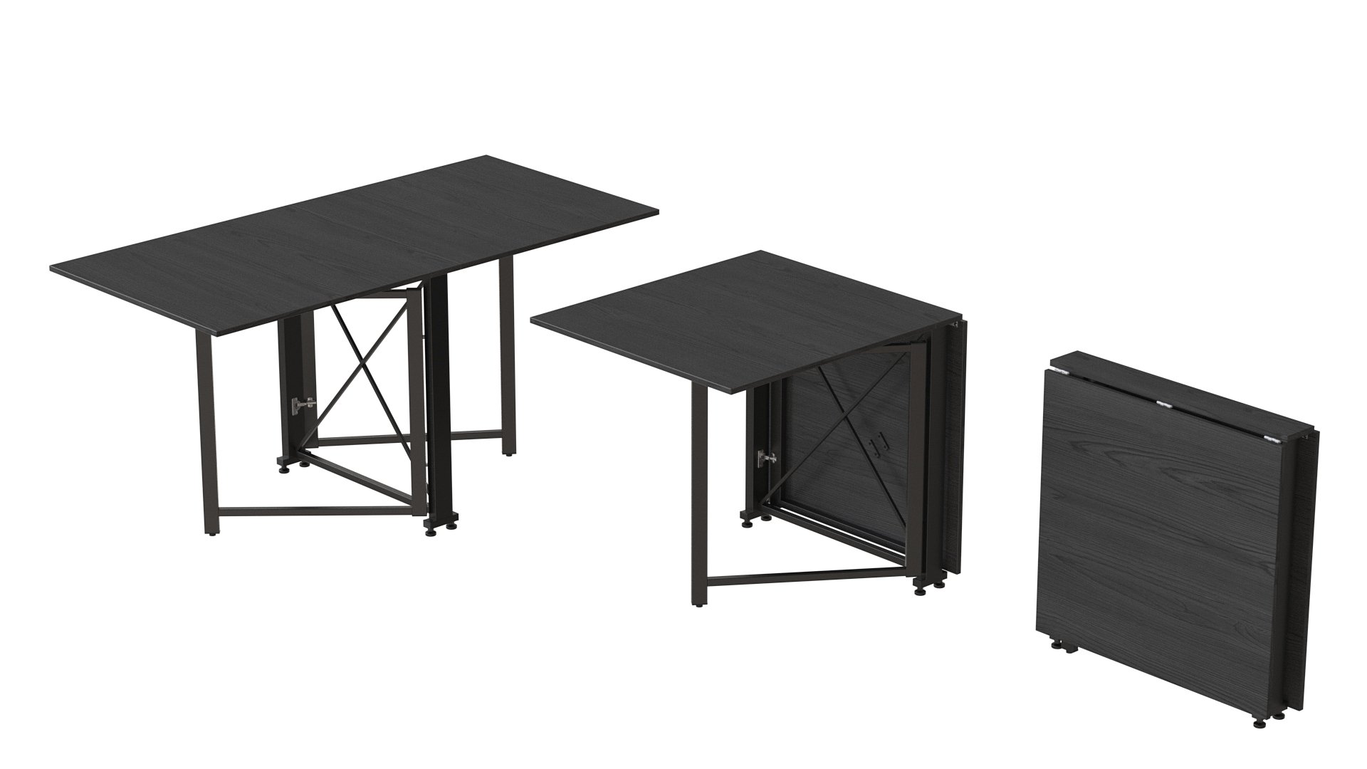 Стол-книжка трансформер Ferrum-decor Orion 2 металл/ДСП 16 мм 750x1520x730 мм Черный/Сосна Кембра (ORI203) - фото 3 Стол-книжка трансформер Ferrum-decor Orion 2 металл/ДСП 16 мм 750x1520x730 мм Черный/Сосна Кембра (ORI203) - фото 3