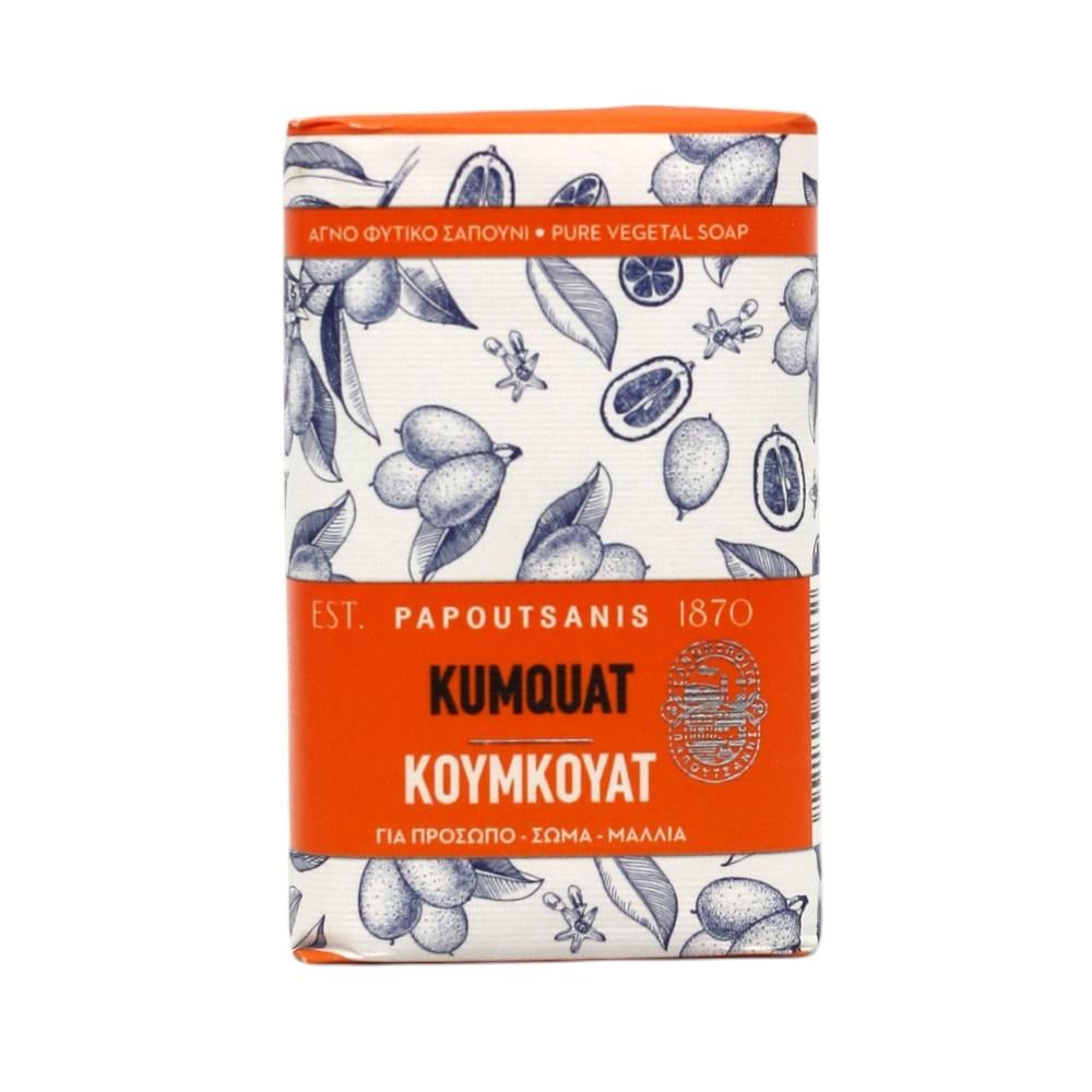 Мыло твердое Papoutsanis Pure Kumquat 150 г