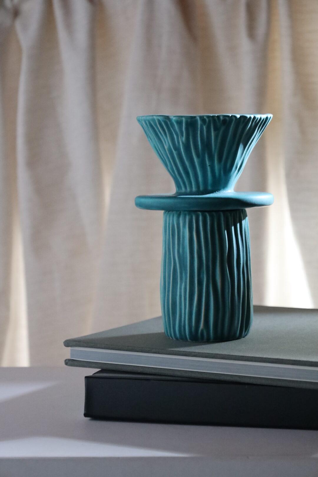 Набор кофейный Лагуна пуровер/воронка V60/чашка ручной работы (POV-005) - фото 22