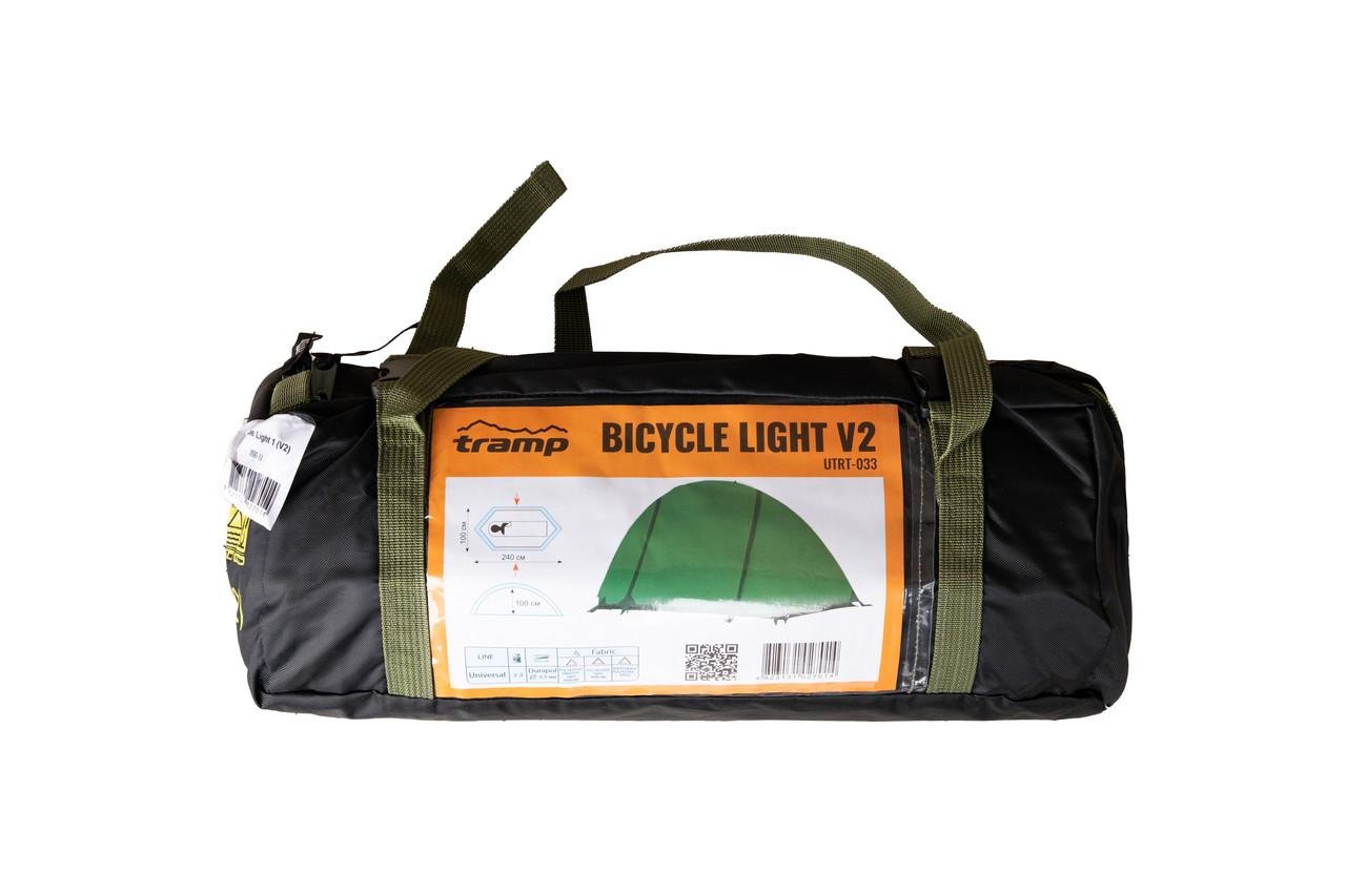 Намет Tramp Bicycle Light 1 v2 однмісний Green (UTRT-033) - фото 9