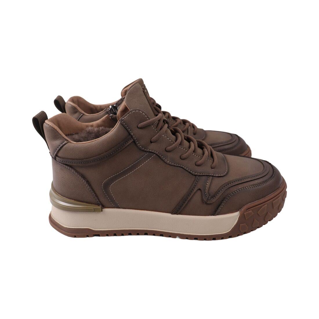 Ботинки мужские Berisstini 334-25ZHS р. 41 Темно-коричневый (179559041)