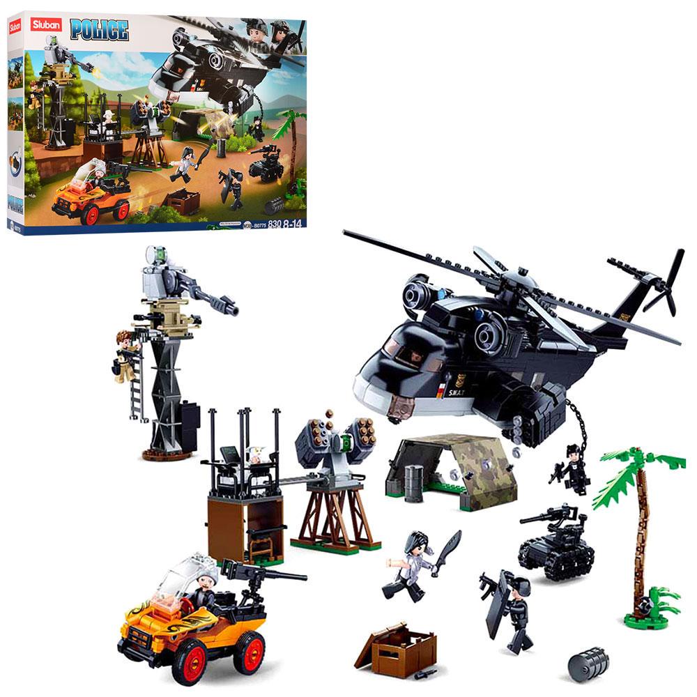 Конструктор Sluban M38-B0775 Атака на базу 830 дет. (5546)