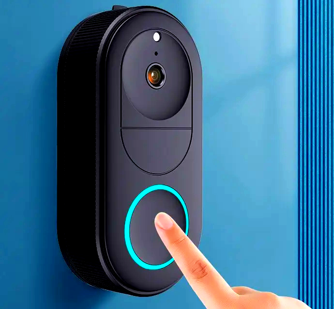 Домофон видеоглазок звонок Wi-Fi с удаленным доступом Smart Visual Doorbell QC-M01 (Linklemo app) - фото 10 Домофон видеоглазок звонок Wi-Fi с удаленным доступом Smart Visual Doorbell QC-M01 (Linklemo app) - фото 10