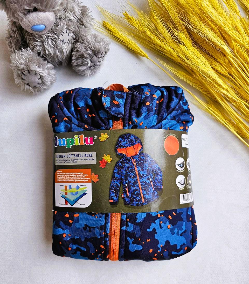 Куртка-софтшел на флисе Lupilu для мальчика 86-92 см (056849)