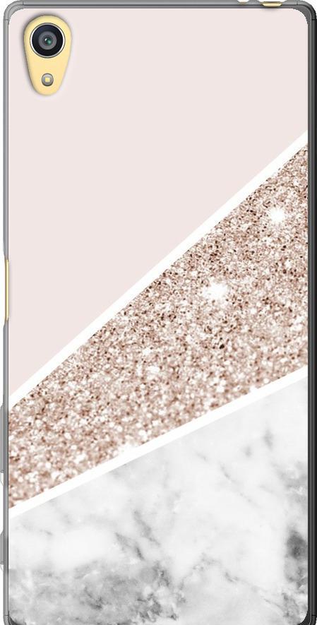 Чехол на Sony Xperia Z5 E6633 Пастельный мрамор (4342u-274-42517)