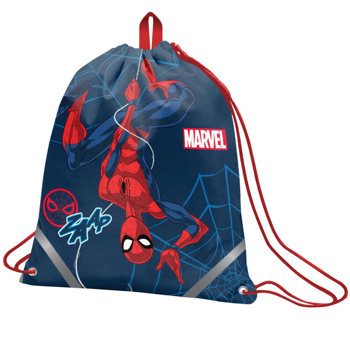 Сумка для обуви YES Marvel Spiderman 40x35 см Синий (533187)