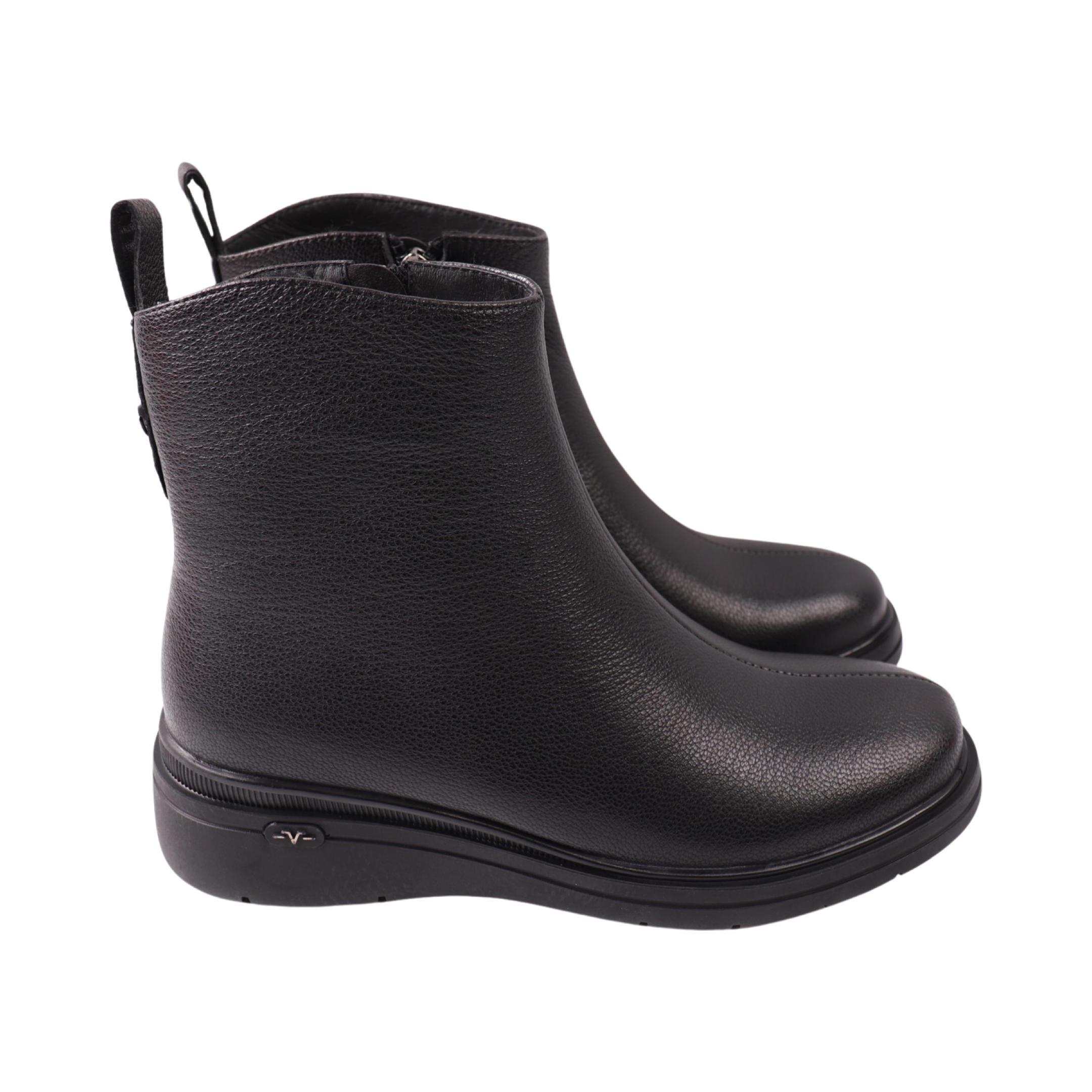 Ботинки женские Oeego 201-23DHC натуральная кожа р. 38 Черный (29183182)