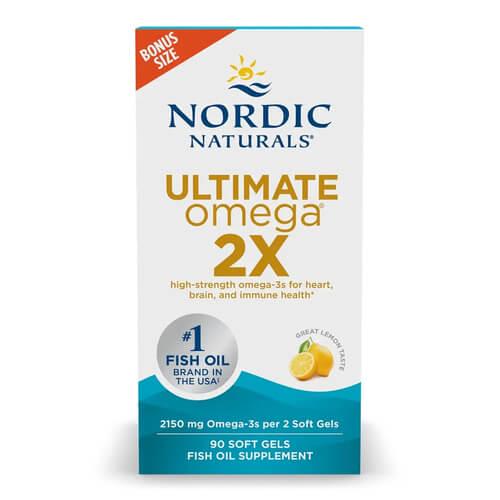 Омега-3 Nordic Naturals Ultimate Omega 2X 2150 мг 90 жидких капс. (NOR-02153)