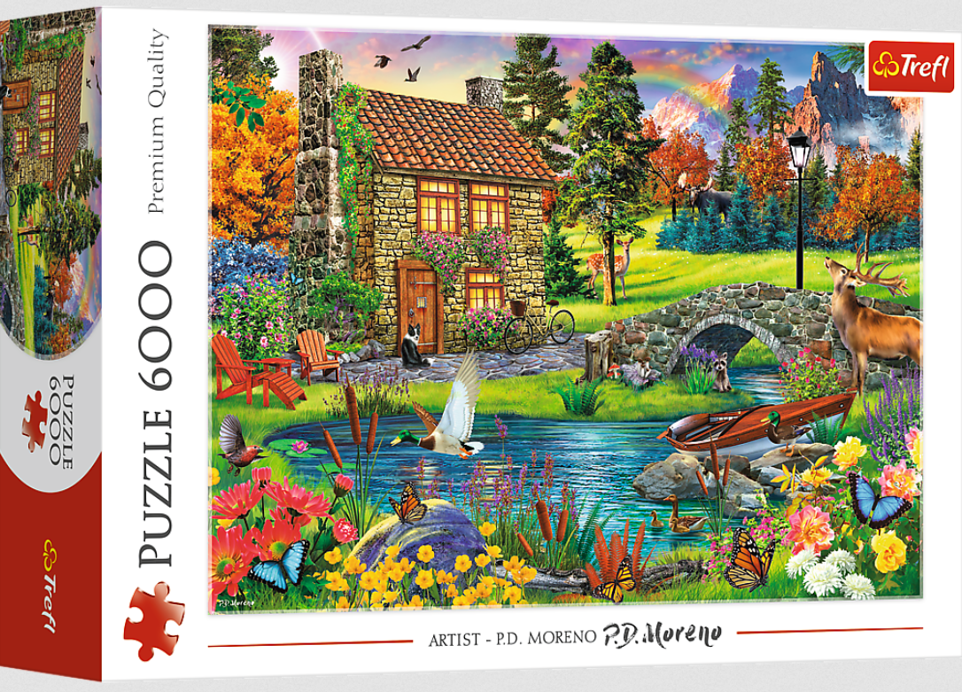 Пазл Trefl Хатинка в горах 6000 ел.