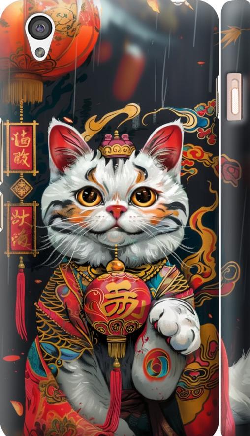 Чехол на OnePlus X China Cat v2 (6135m-385-42517)