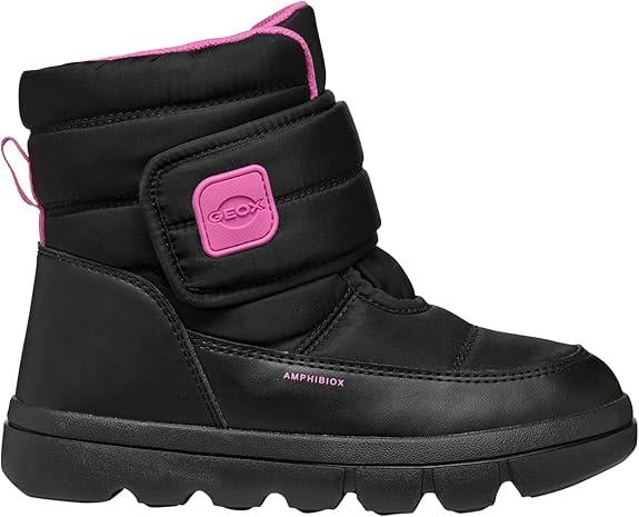 Черевики зимові Geox Willaboom Amphibiox на липучці р. 37 Black/Fuchsia (27758855) - фото 4