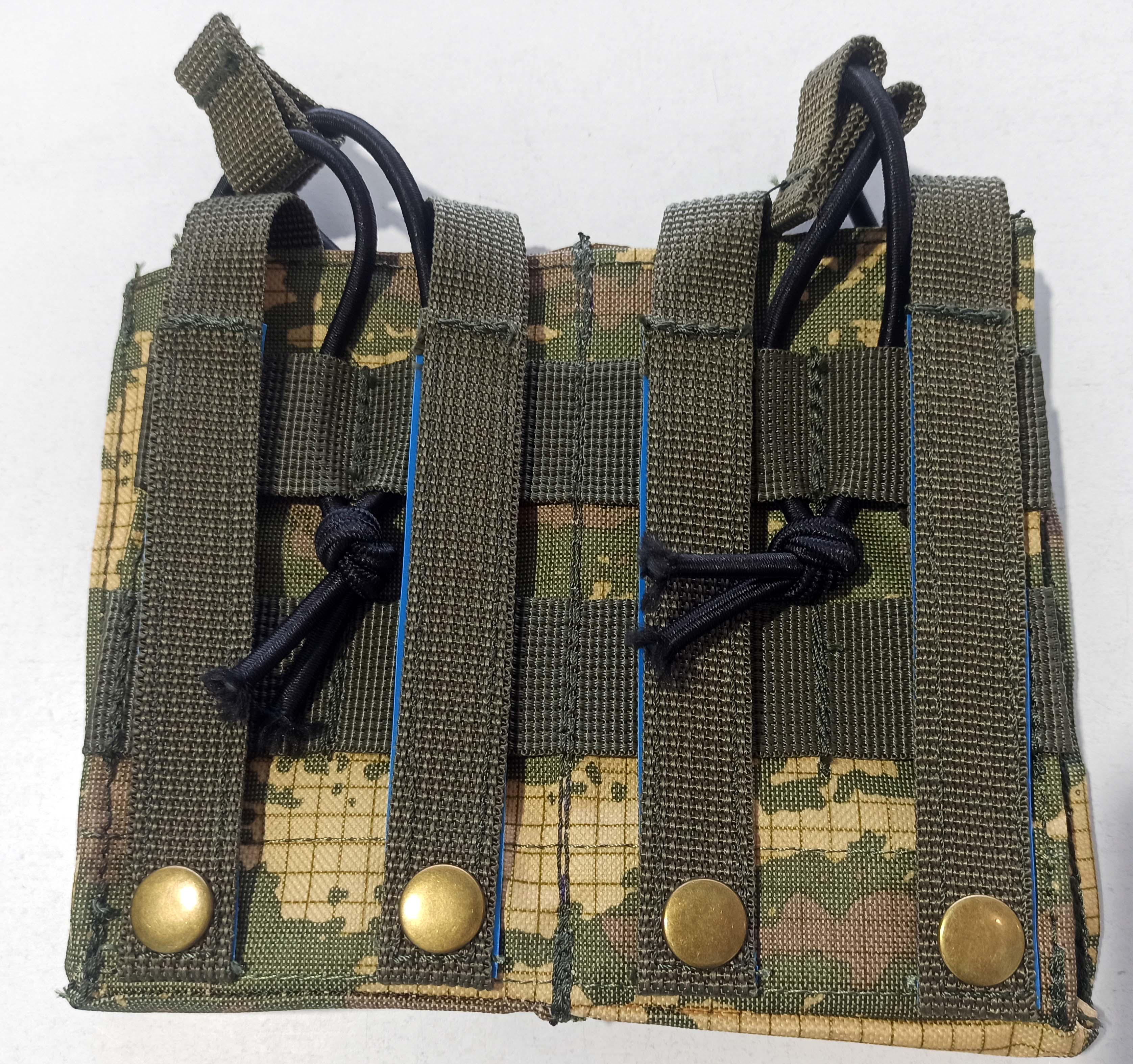 Підсумок відкритий під магазин АК з системою MOLLE на 2 шт . Камуфляж піксель - фото 2 Підсумок відкритий під магазин АК з системою MOLLE на 2 шт . Камуфляж піксель - фото 2